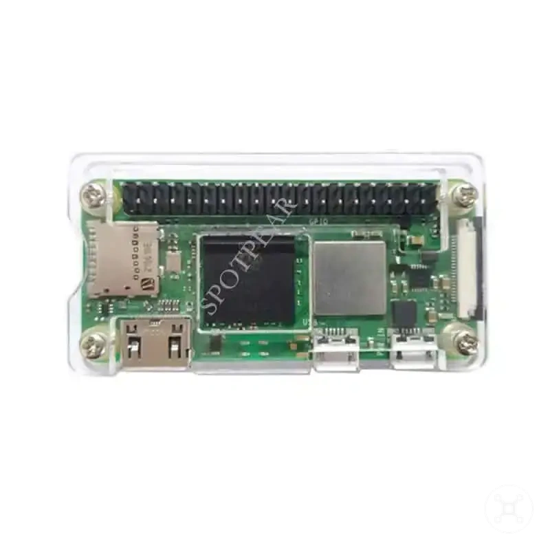 لوحة تطوير Raspberry Pi Zero 2W مع علبة وGPIO