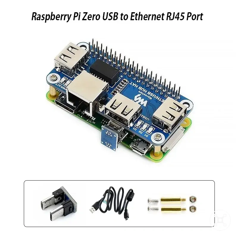 Raspberry Pi USB-zu-Ethernet-RJ45-HUB-HAT-Platine