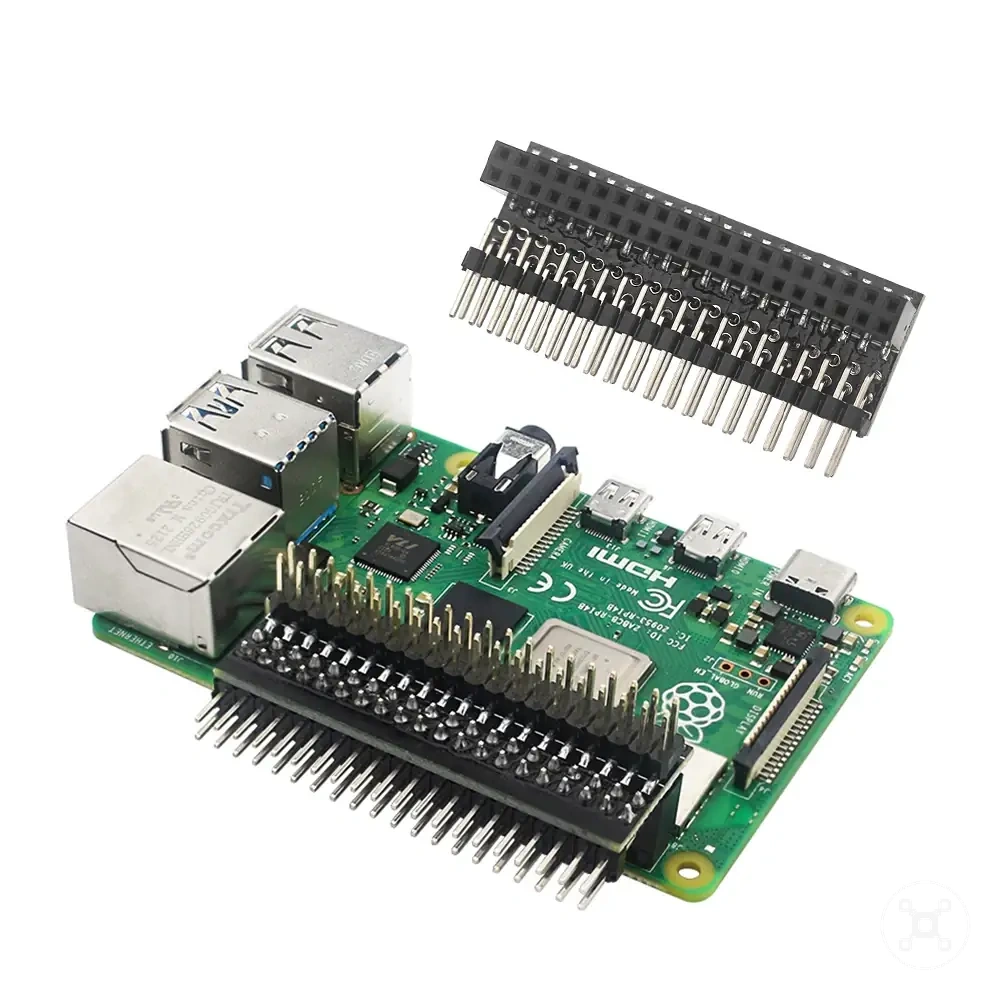 Placa de extensión GPIO lateral para Raspberry Pi con conector de 40 pines