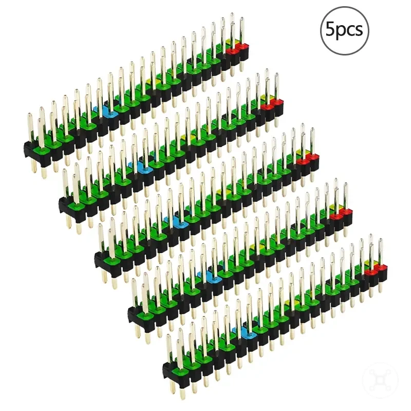 Cabecera GPIO apilable de doble fila para Raspberry Pi Zero