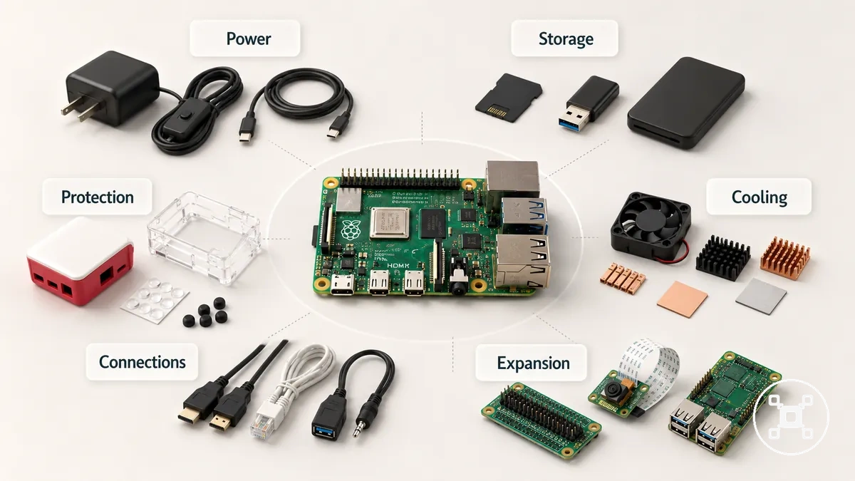 Perimetre accessoires raspberry pi