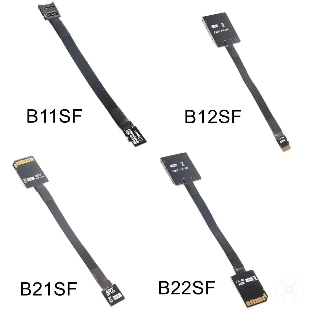 Raspberry Pi ile uyumlu microSD'den SD'ye uzatma kablosu
