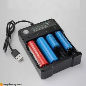 Chargeur batterie Li ion USB 1