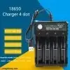Chargeur batterie Li ion USB 3 Chargeur batterie Li ion USB 3