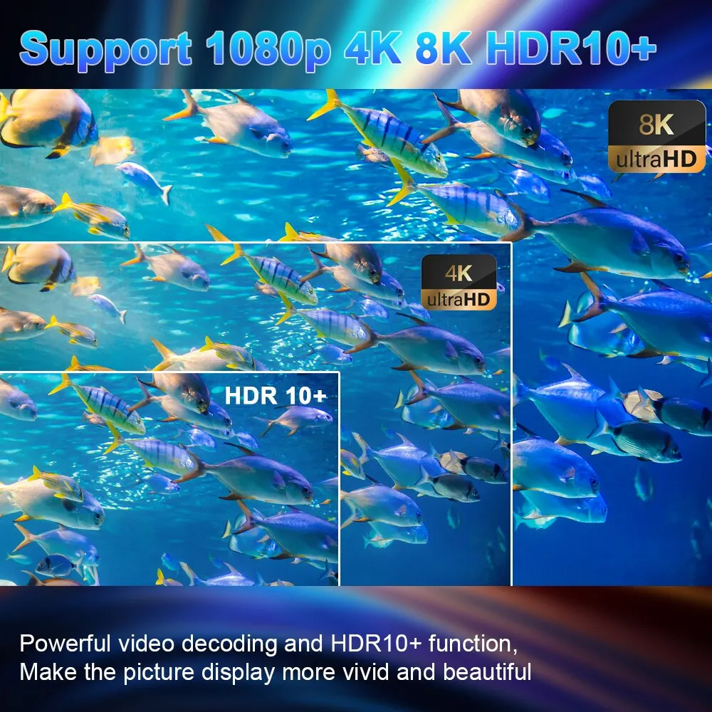 Une image plus détaillée et plus vibrante