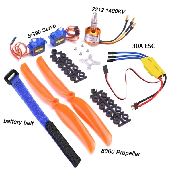 Sarini Moteur sans balais RC 2200 KV 2212-6 + avec Ensemble ESC 30 A + kit d 'accessoires,Nouveau kit d'alimentation Xida pour Avion RC Quadcopter, hélicoptère,Avion Sarini Moteur sans balais RC 2200 KV 2212-6 + avec Ensemble ESC 30 A + kit d 'accessoires,Nouveau kit d'alimentation Xida pour Avion RC Quadcopter, hélicoptère,Avion