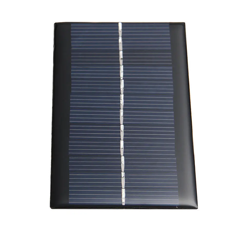 5 Mini Panneaux Solaires Polycristallins 4V 100mA - 70x70mm - Pour Projets DIY, Charge, Jouets