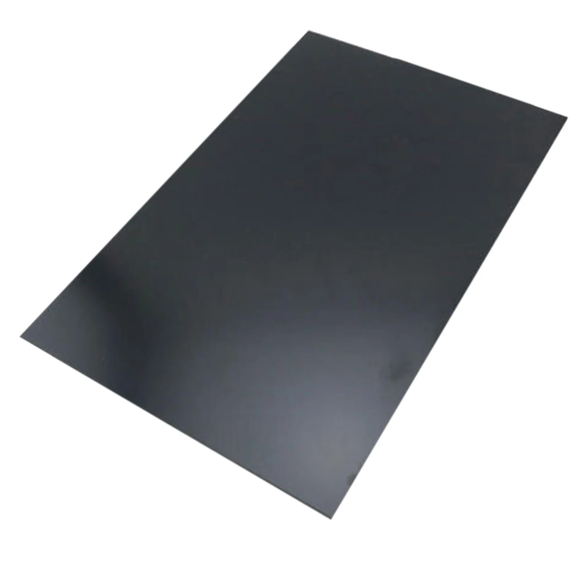 1pcs New 0.5mm Thickness Durable Black ABS Styrene Plastic Flat Sheet Plate