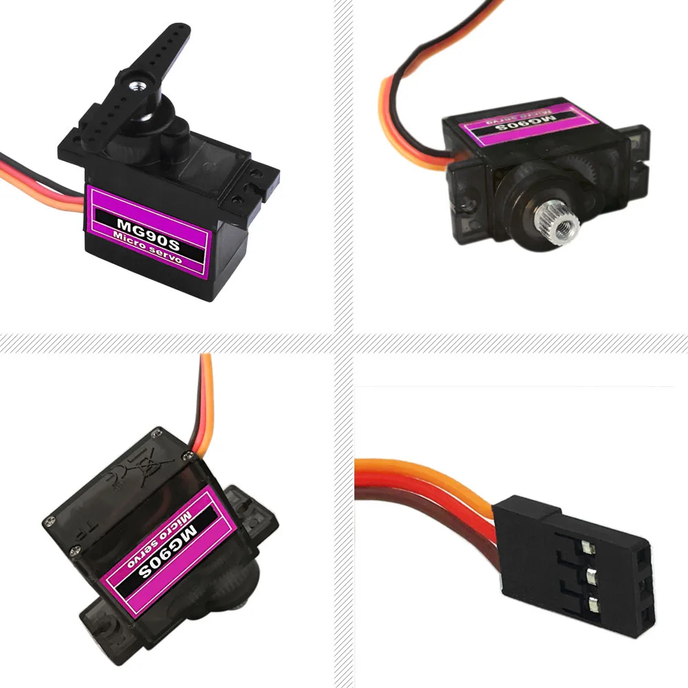 Servo Analogique Micro 1.5g Sans Noyau – Couple 0.2 Kg/cm, Vitesse 0.12 S | Pour Avions Ultra-micro, Drones 3D