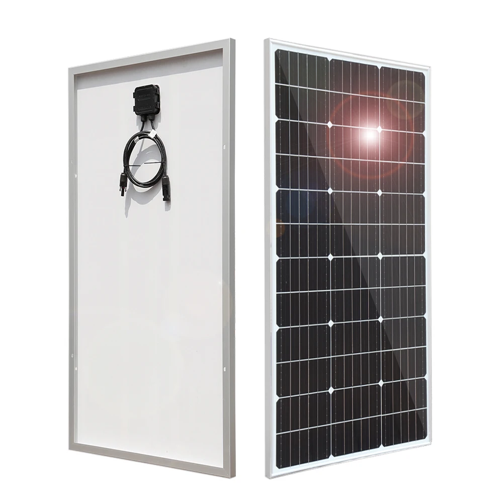 Panel Solaire Kit Complet Rigide 12V