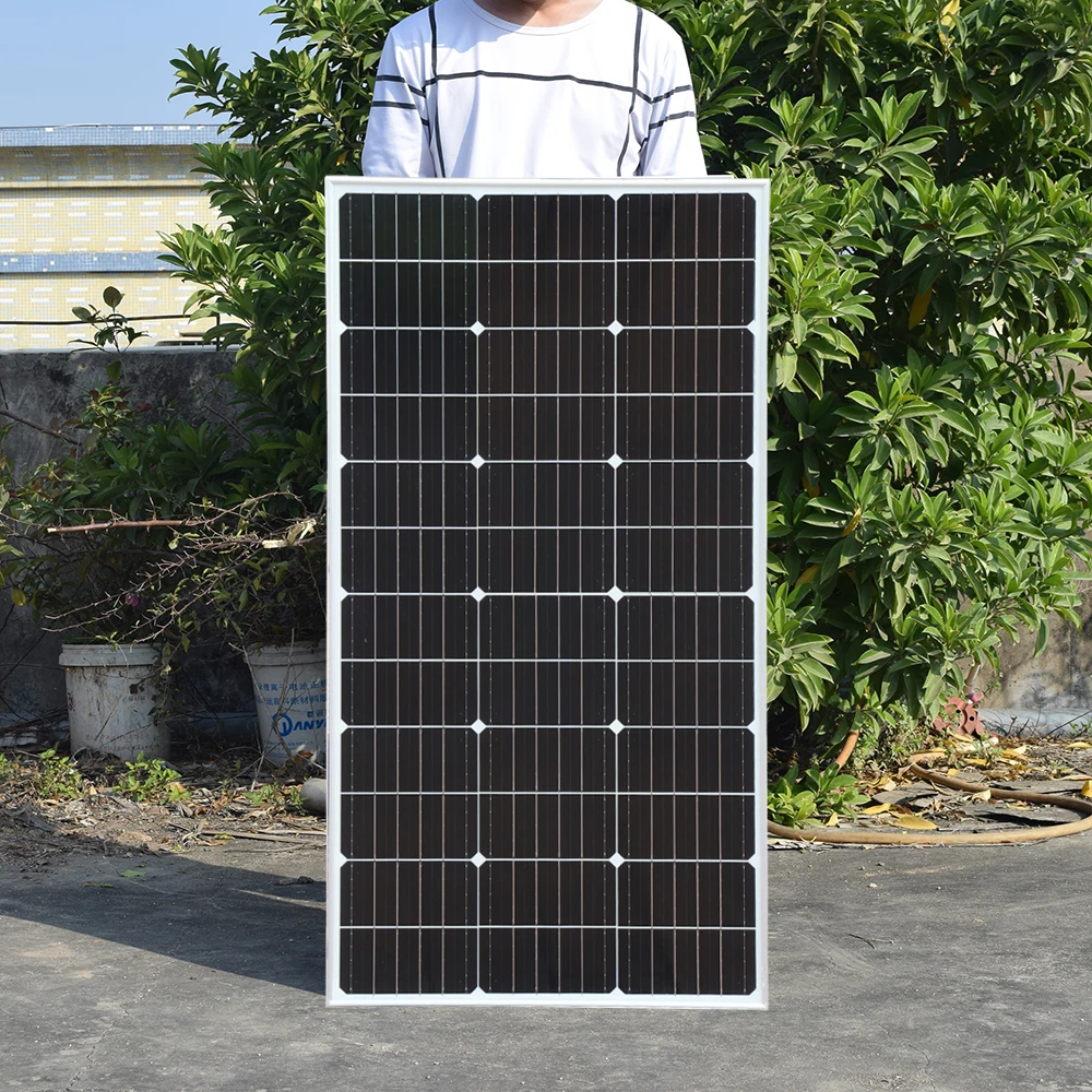 Panel Solaire Kit Complet Rigide 12V