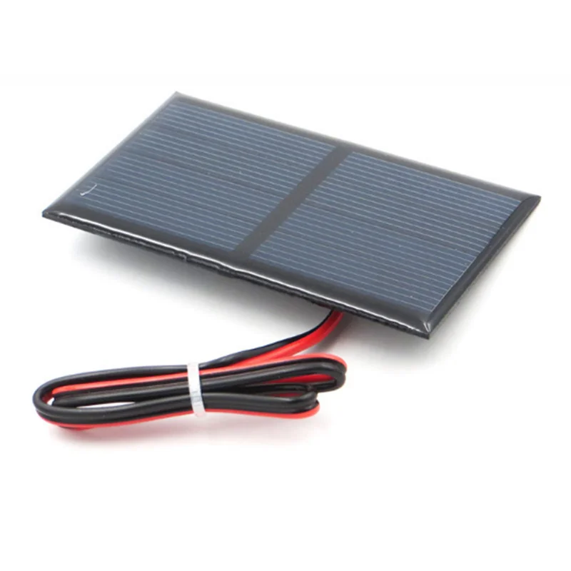 Panneau solaire 2V 300mA 0.6W