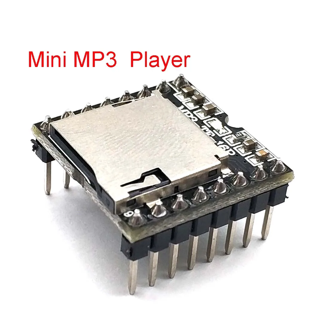 Module MP3 Boucle Infinie - Haute Performance, Téléchargement Par USB, Pour Messagerie Vocale DIY (Noir)