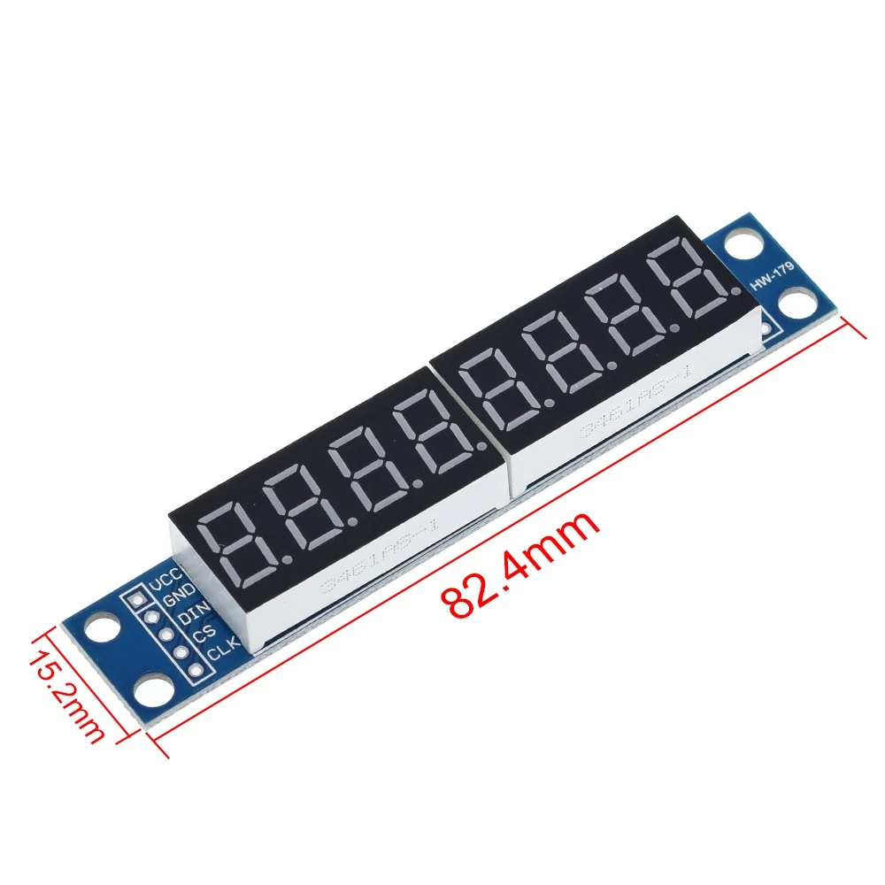 Tube d'affichage Led numérique MAX7219