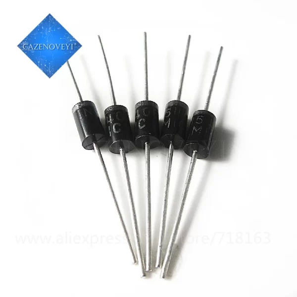 Lot De 50 Diodes Schottky SS56 5A 60V SMA - Pour Circuits électroniques, Montage Surface, Sans Plomb - 9