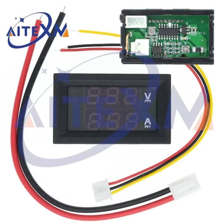 Voltmètre Numérique VGEBY Pour Vélo Électrique - 12V à 99V - Compatible Plomb-Acide Et Lithium