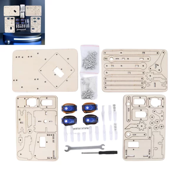 Pince mécanique SG90 imprimable en 3D pour bras robotisé on Pince mécanique SG90 imprimable en 3D pour bras robotisé on