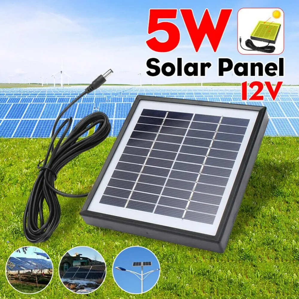 Panneau Solaire 30W 12V USB - Étanche IP65 Pour Camping-car, Bateau, Van, Moto