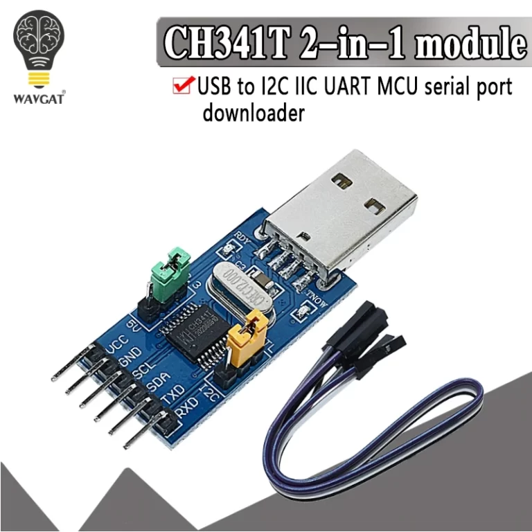 Module CH341T téléchargeur port série universel. - Test et Avis