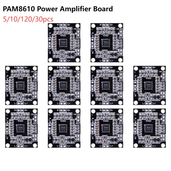 Pam Audio Module Module audio numérique PAM8610 2x15W classe D - Test et Avis