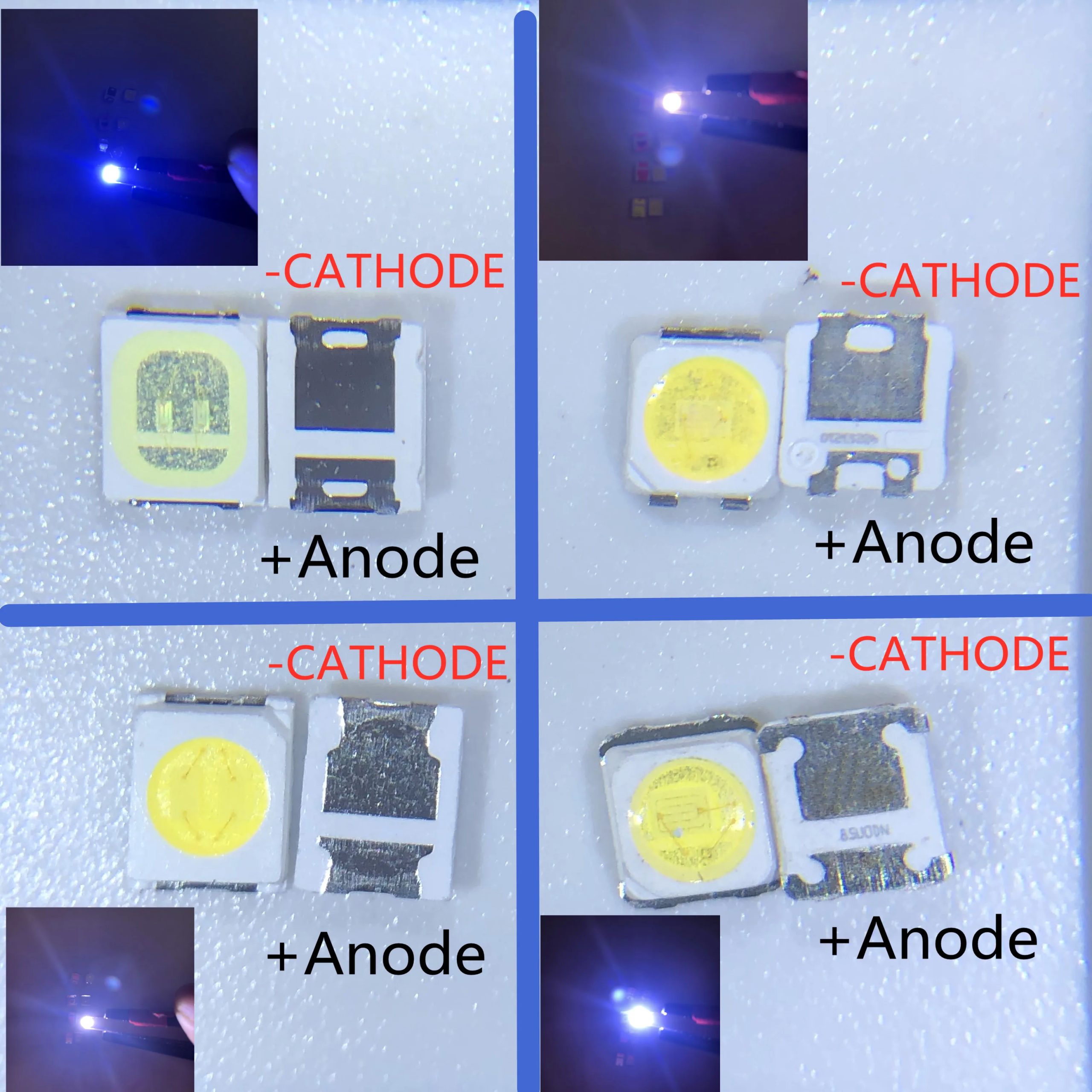 Led Anode Cathode