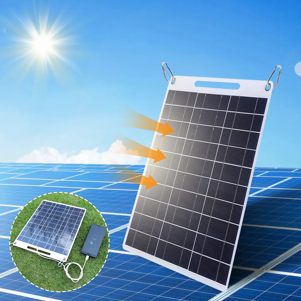 Chargeur solaire portable étanche pour camping - Test et Avis