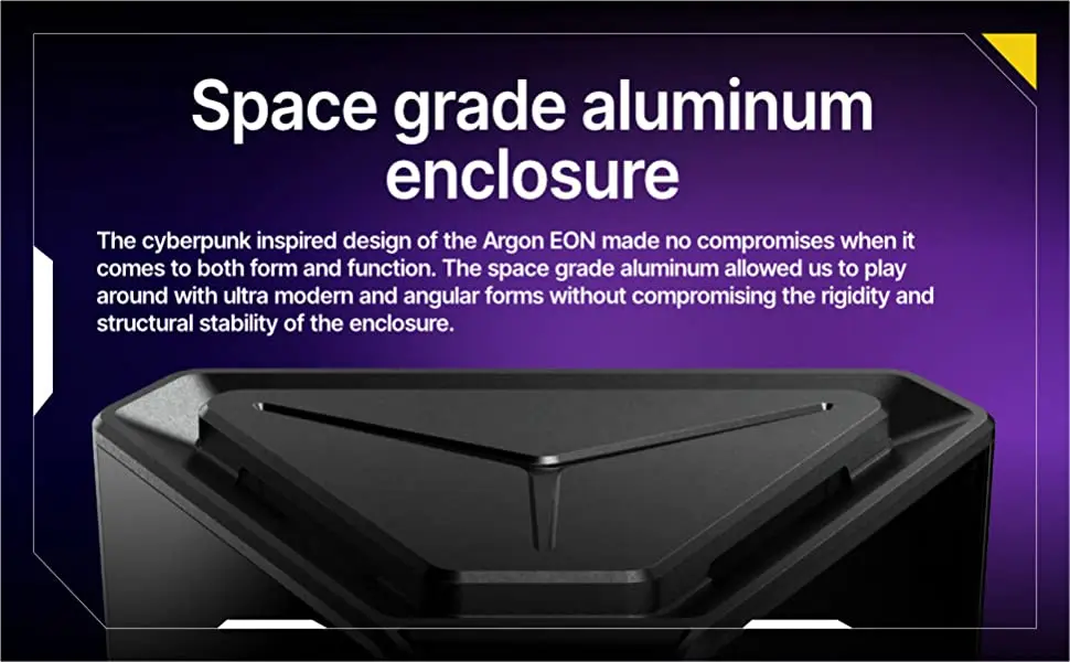 Argon EON Pi aerospace-grade aluminum enclosure