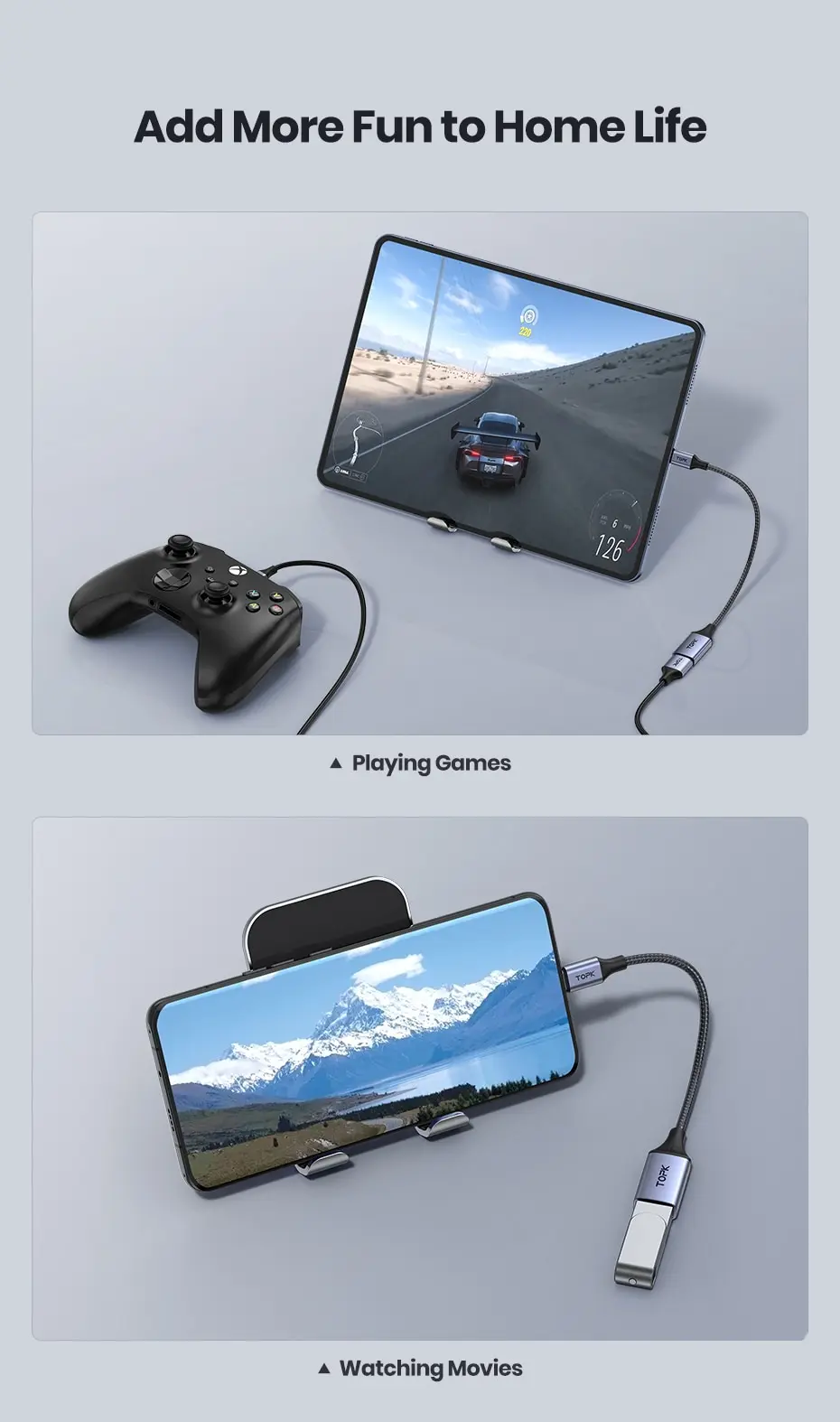 Ajouter plus de plaisir à la vie à la maison