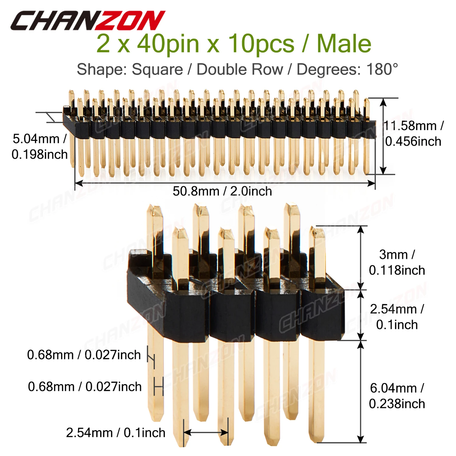 NucleoGPlat-Broches d'en-tête pour touristes