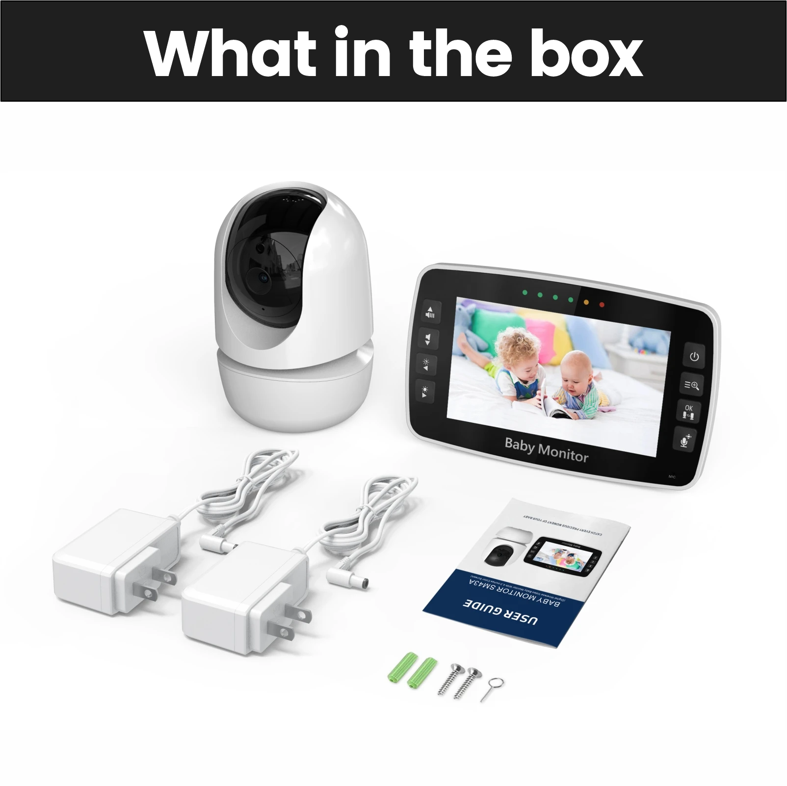 Babyphone vidéo sans fil