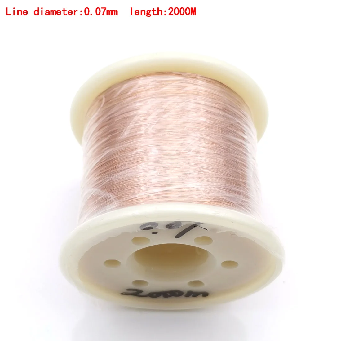 Image du fil magnétique d'enroulement de bobine de fil d'aimant de fil de cuivre émaillé par polyuréthane de 0,05-1,3mm