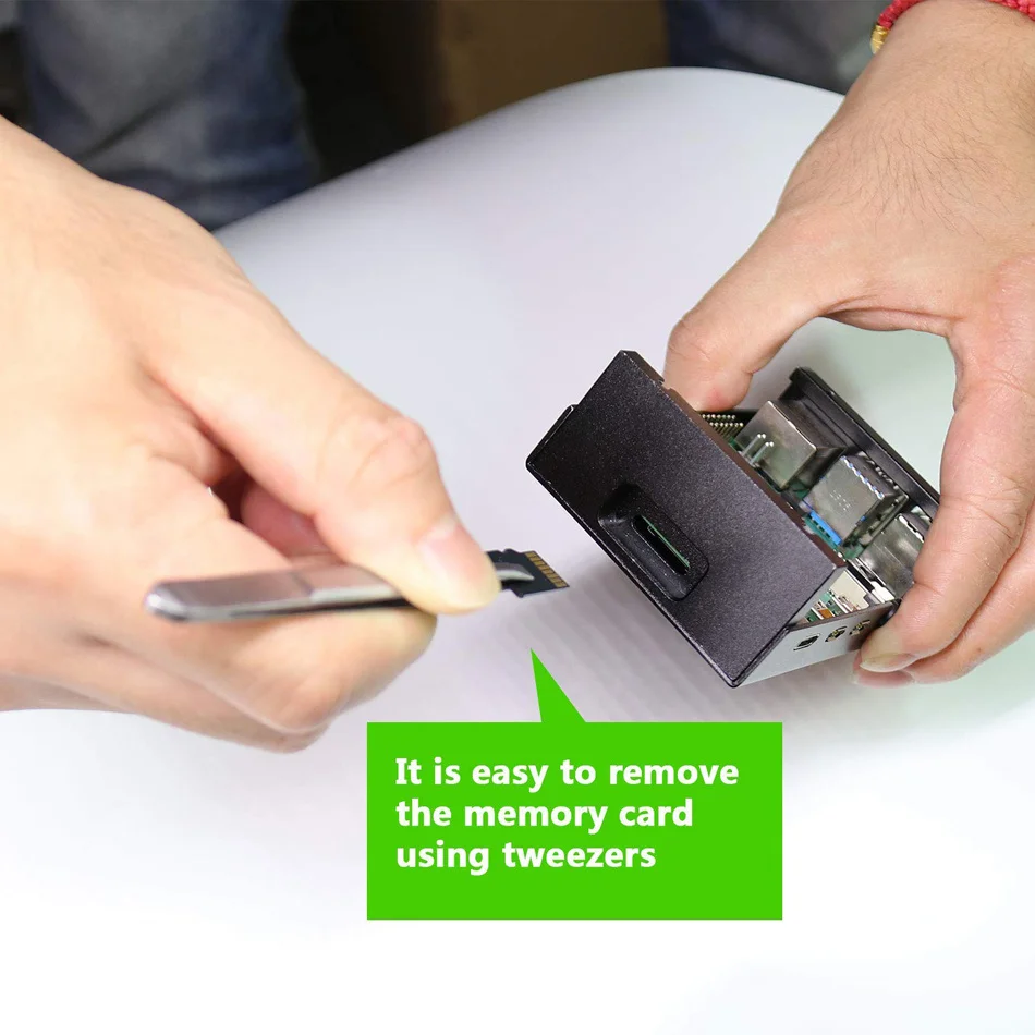 Image du boîtier en aluminium pour Raspberry Pi 4