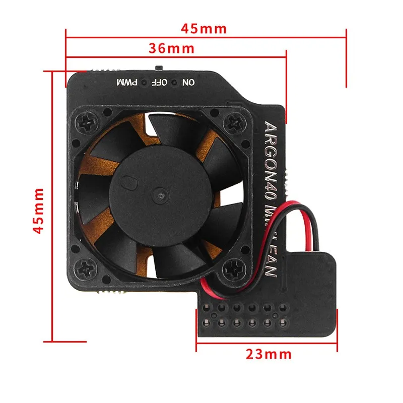 Dissipateur thermique en cuivre Argon Mini FAN