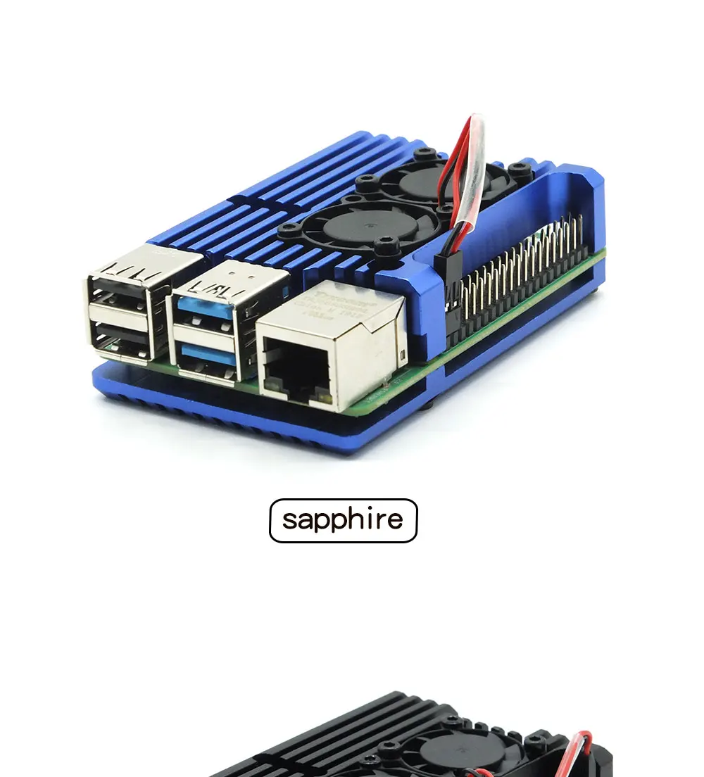Image 8 du boîtier en métal pour Raspberry Pi 4