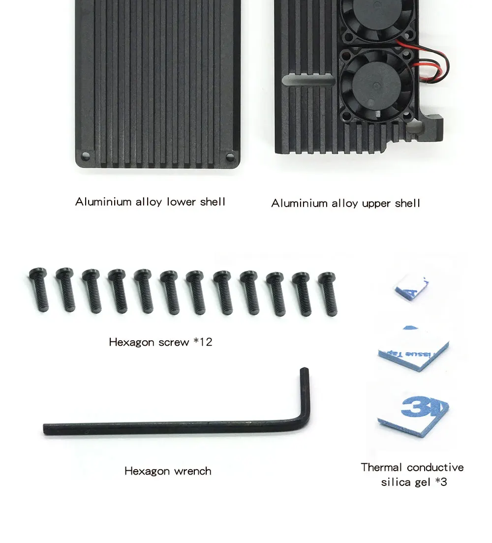 Image 10 du boîtier en métal pour Raspberry Pi 4