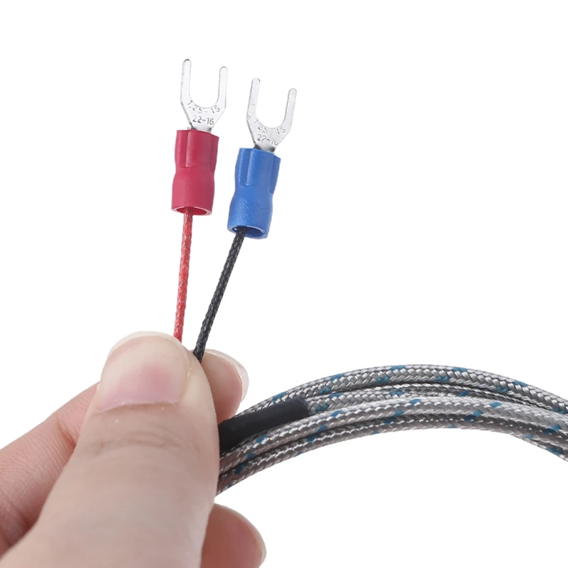 Thermocouple Type K QUARKZMAN : Sonde En Inox Pour Mesurer De -50°C à 1100°C - Parfait Pour Pros Et Bricoleurs