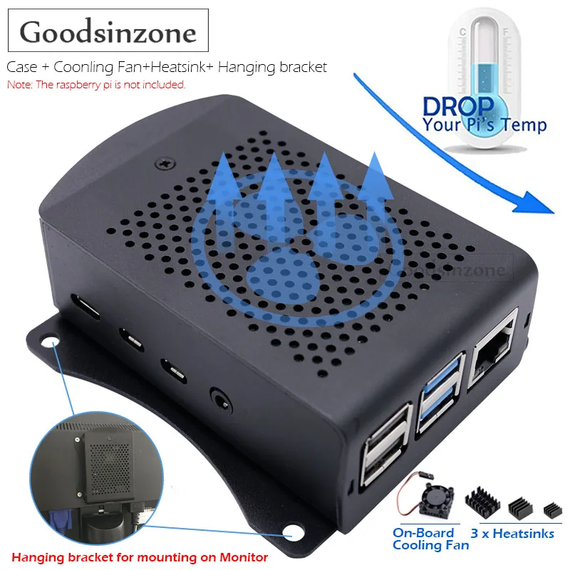 Boîtier Raspberry Pi 4