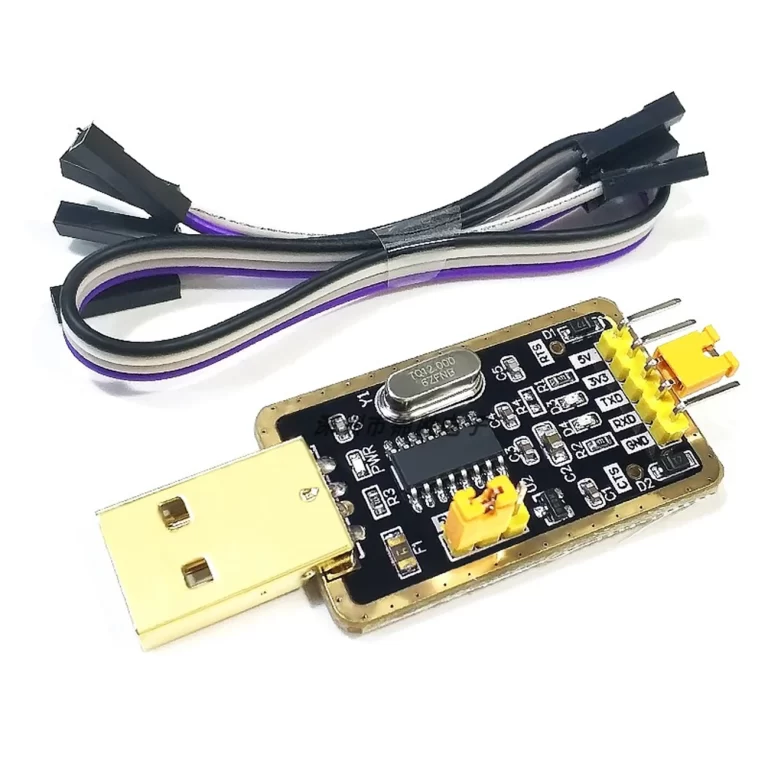 Tielong CH340G USB to TTL Serial Port Adapter - RS232 TTL Flash Cable