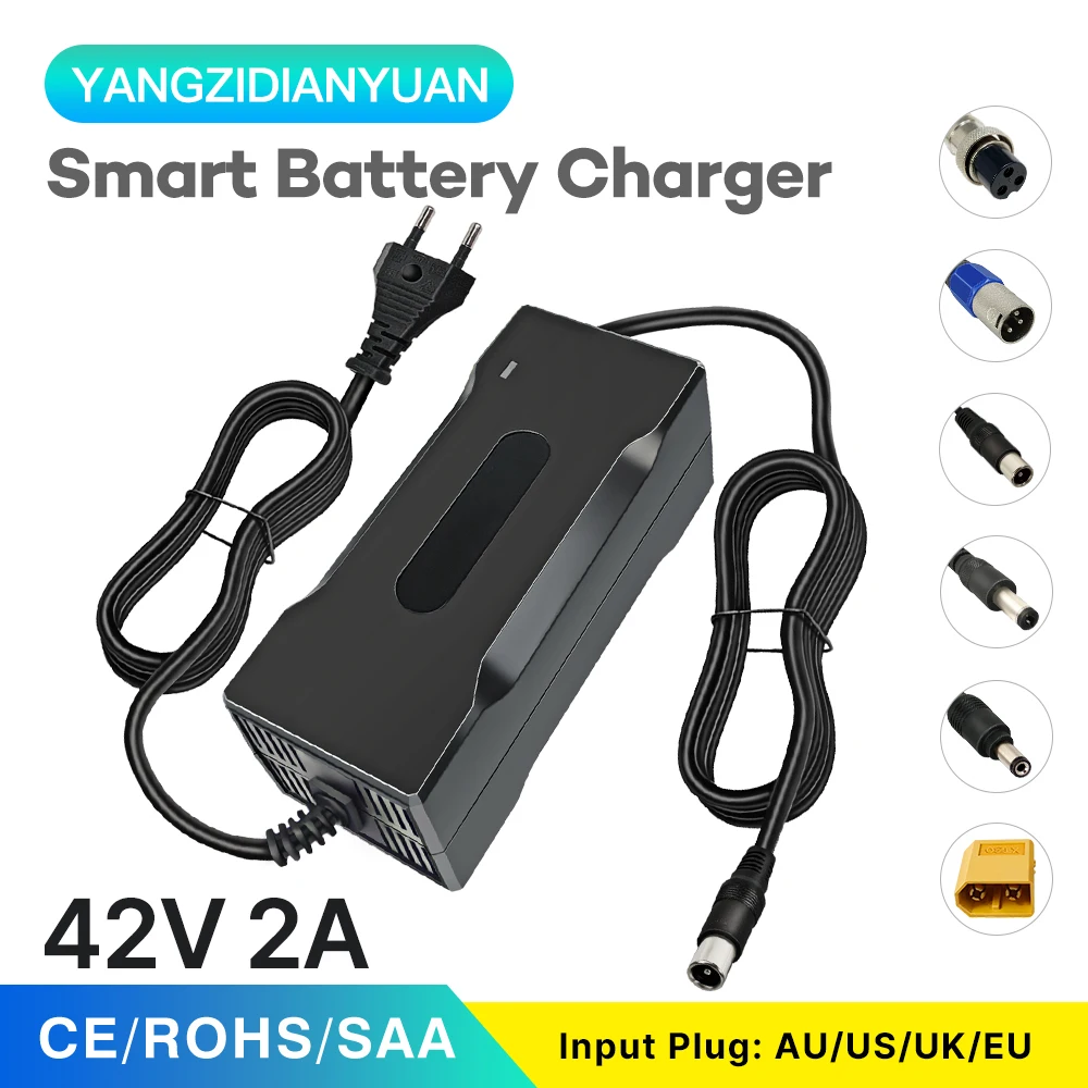 TOP CHARGEUR Alimentatore Di Rete 42V Per SmartWay CP4220 - Sostituto Con Certificazione CE E ROHS - Cavo 120cm