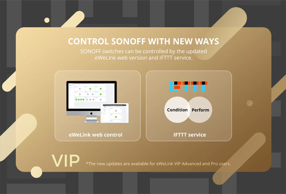 Control SONOFF with New Ways