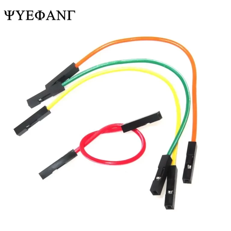 Lot 10 Fils De Test Banane Empilables DEWIN - Silicone Flexible Pour Breadboard Et Multimètre