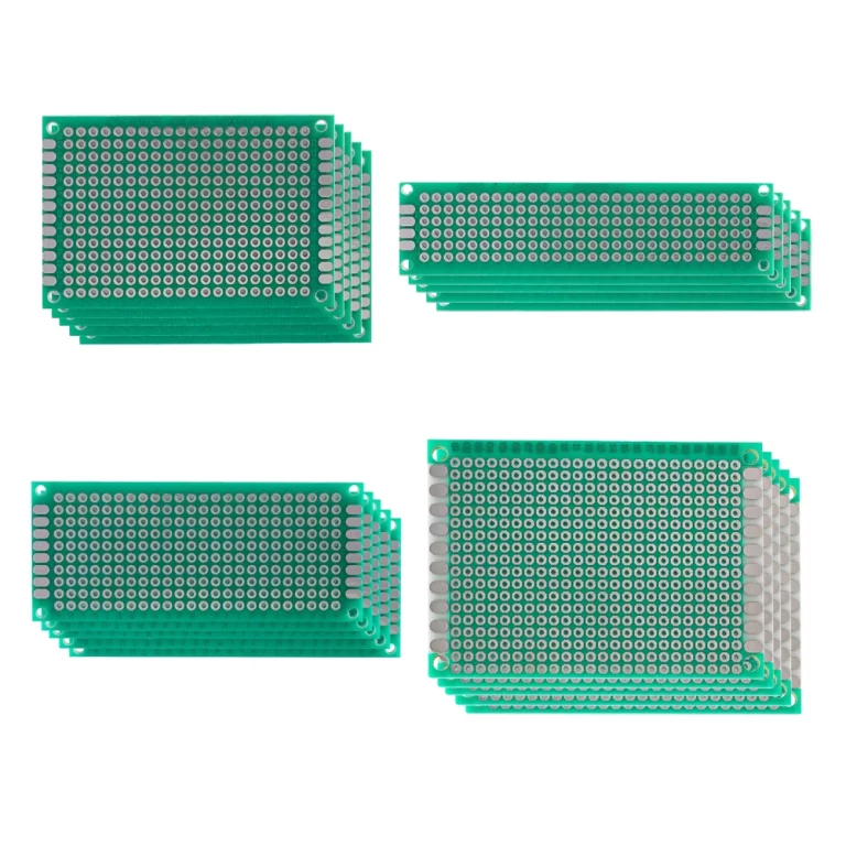 Diymore-IOT Lot 15 Cartes PCB Prototype 5x7cm - Double Face Pour Projets Électroniques Et Soudure