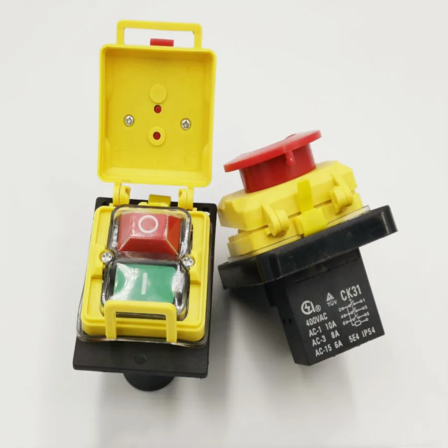 Interrupteur Magnétique Autonome CK31 400VAC - 6 Broches, Pour Machines De Découpe Métal, Sécurité Renforcée