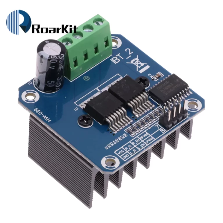Protections Surintensité Module Pilote Moteur BTS7960 43A - Double Pont H - Pour Arduino, Robotique - Lot De 2 - Binghe Arduino Uno R3