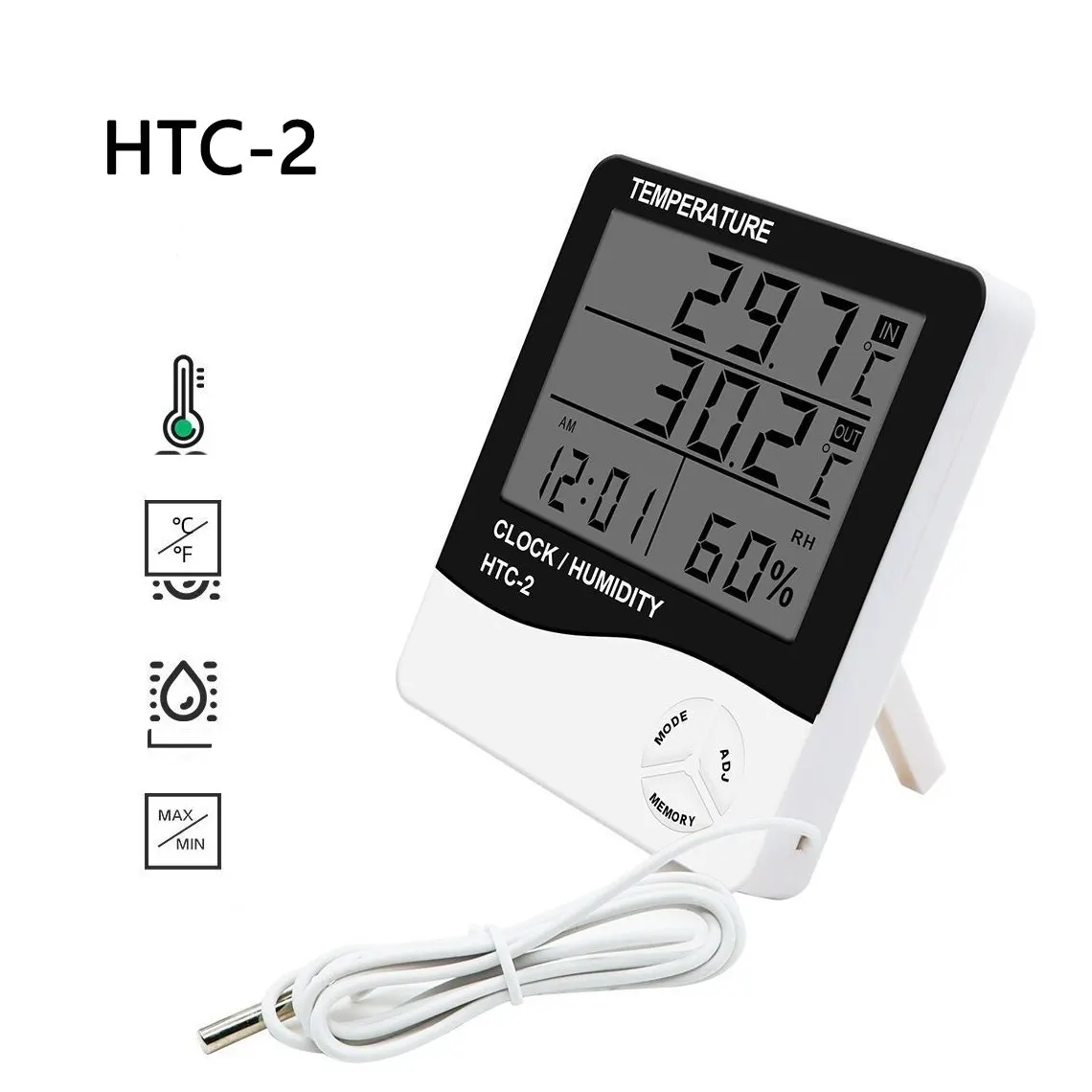 Thermomètre Hygromètre Avec Sonde