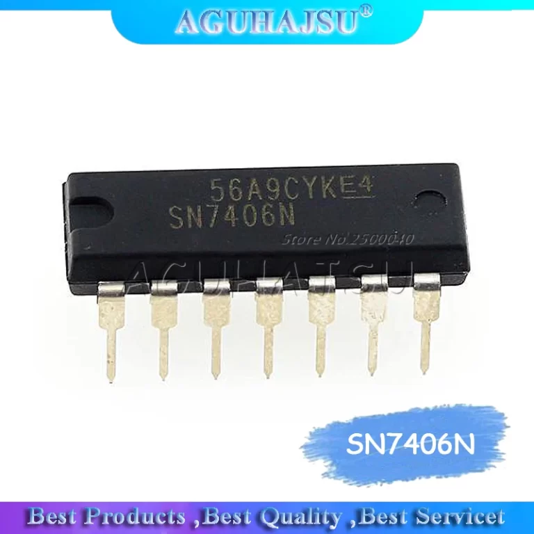 Circuit Intégré SN74HC148N DIP-16 - Lot De 10 Pièces - Encodeur Prioritaire 8 à 3 Lignes