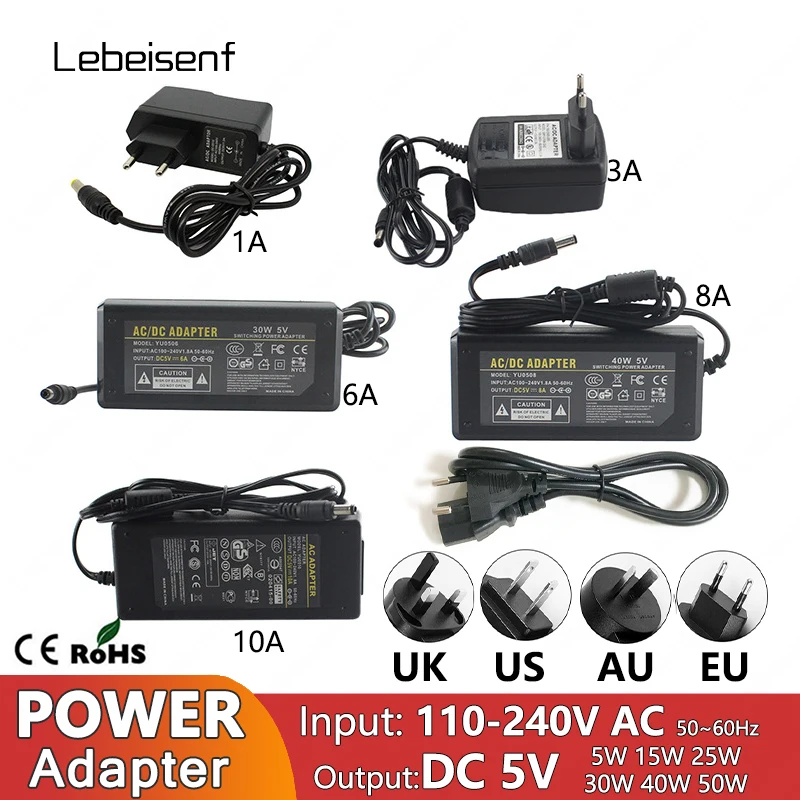 Chargeur Usb 1A Ou 2A