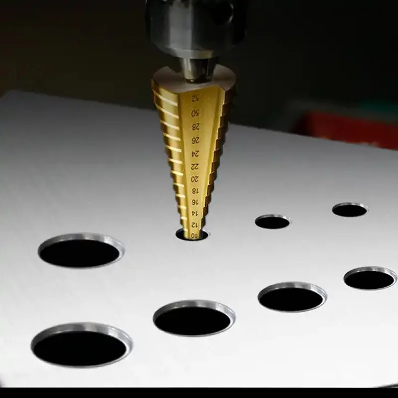 Foret étagé revêtu de titane