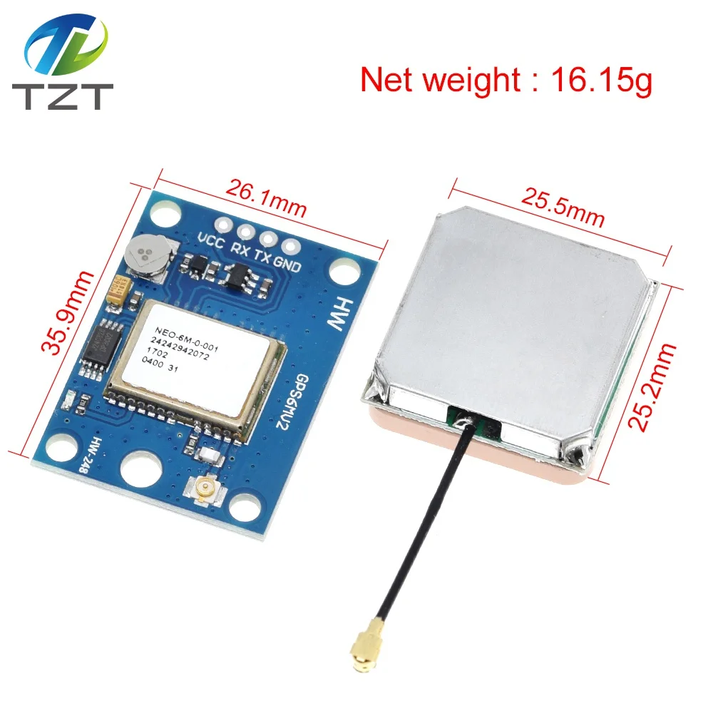 Image du module GPS GY-GPS6MV2