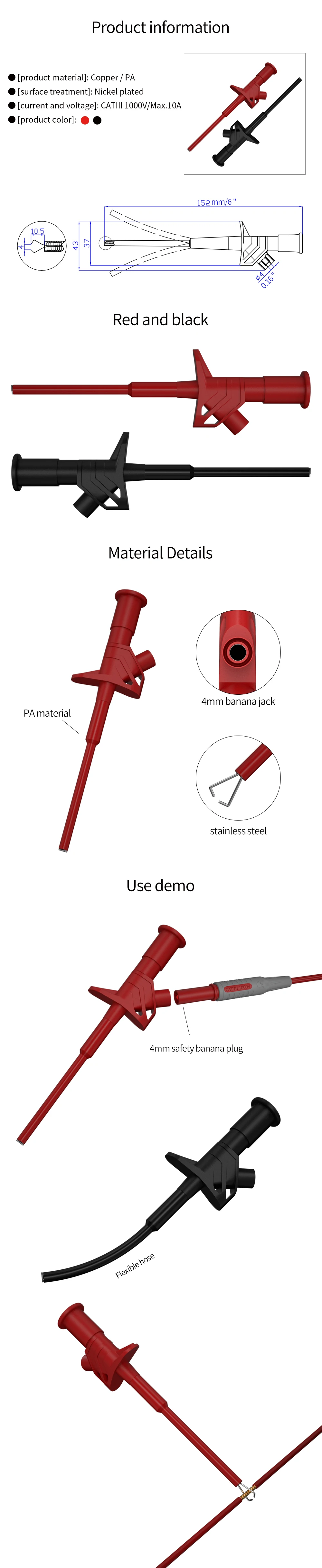 Crochet de Test Rapide
